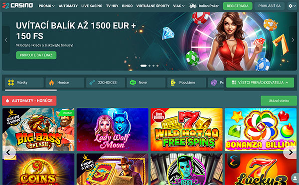 22Casino Slovensko