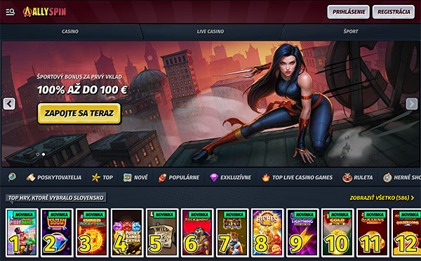 AllySpin Casino Slovensko