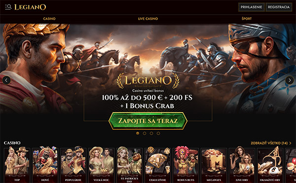 Legiano Casino Slovensko