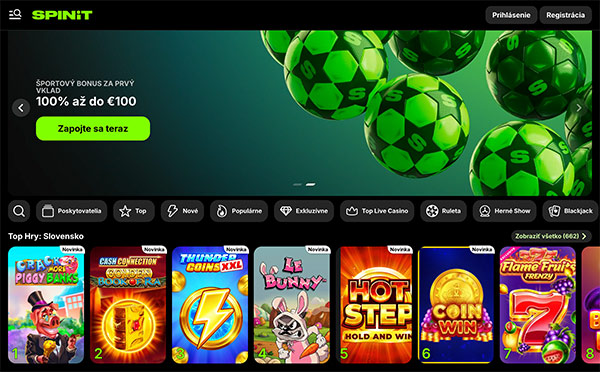 Spinit Casino Slovensko