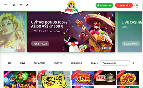 BoaBoa Casino Slovensko
