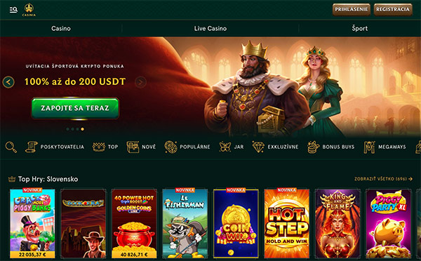 Casinia Casino Slovensko